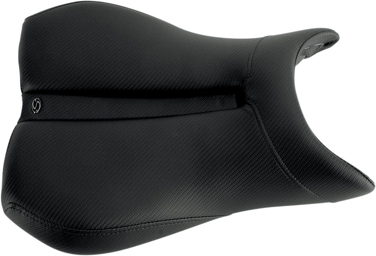 SADDLEMEN Gel Channel™ Track Carbon Fiber Sport Seat - Black - R6S 0810-Y108
