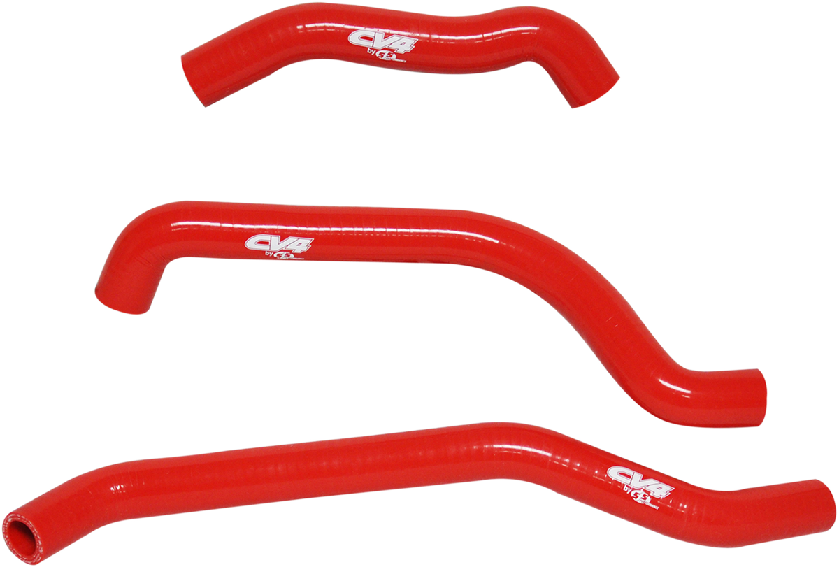 CV4 Replacement Radiator Hose Kit - Red - Honda SFSMBC42R
