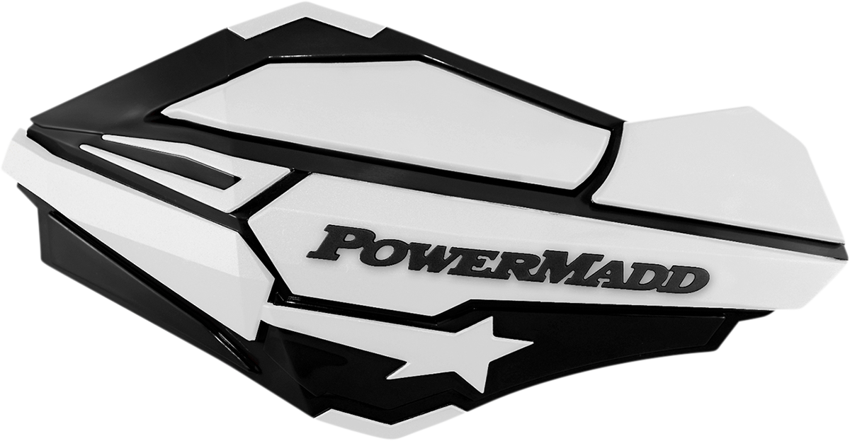 POWERMADD Sentinel Handguards - Black/White 34428