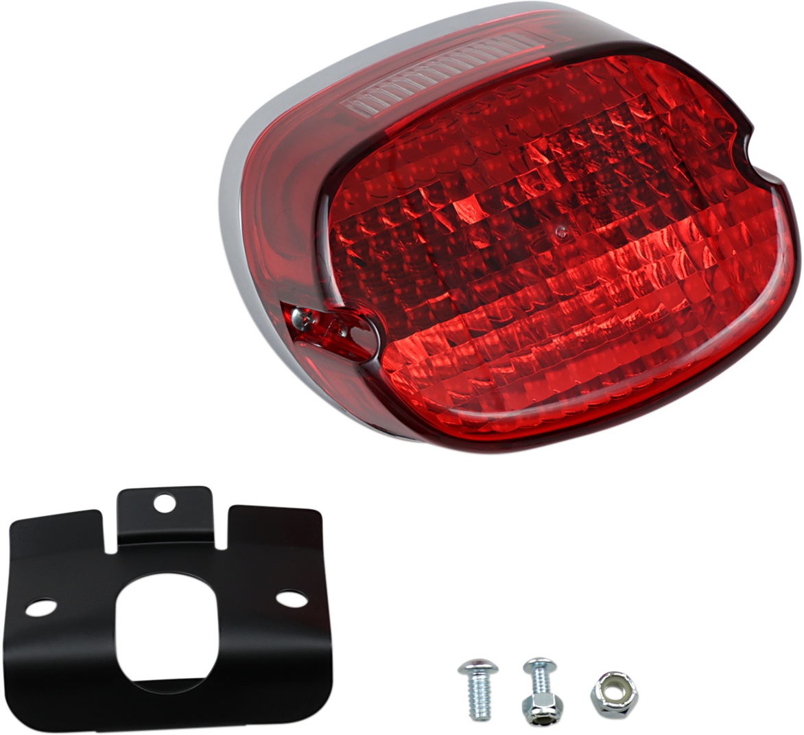DRAG SPECIALTIES Taillight - Laydown - Harley Davidson 120022CM-BX-LB1