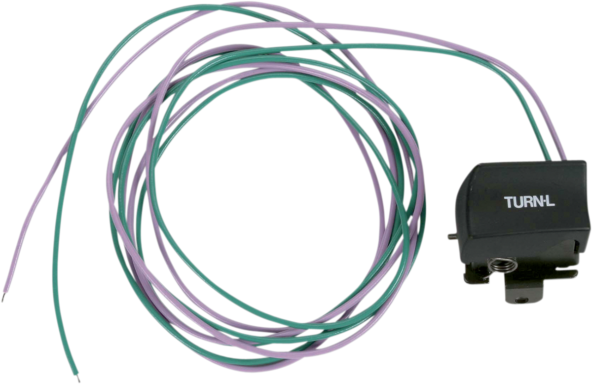 DRAG SPECIALTIES Handlebar Switch Kit - Left-Side - Turn Signal - Black 71598-92L-HC4