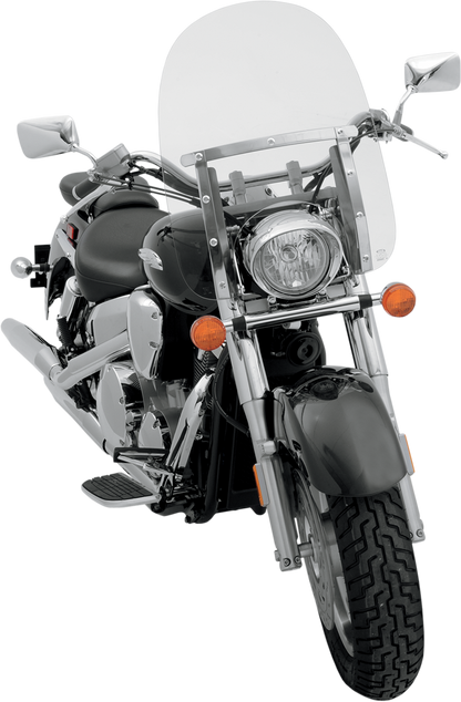 MEMPHIS SHADES Memphis Slim Windshield - 17" - 9" Headlight Cut - Solar MEM4229