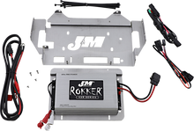 J & M 400 W 2-Channel Amp Kit - '14-'20 Street Glide/Ultra JAMP-400HC14