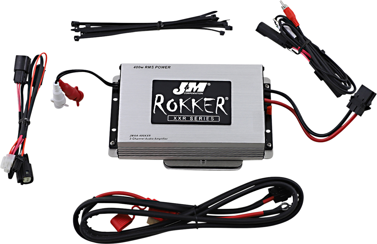 J & M 400 W 2-Channel Amp Kit - '15-'20 Road Glide JAMP-400HR15