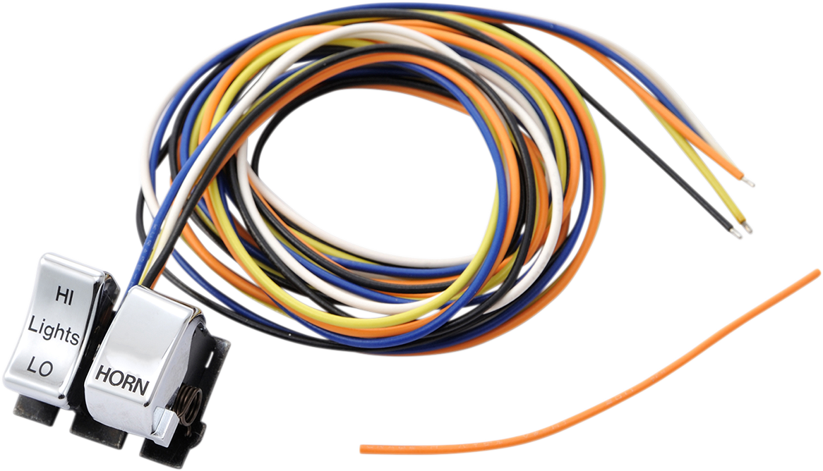DRAG SPECIALTIES Handlebar Switch Kit - Dimmer/Horn - Chrome 71597-92CPL-HC4
