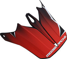 MOOSE OFFROAD F.I.Visor Kit - Agroid - Red/Black 0132-1412
