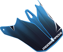 MOOSE OFFROAD F.I.Visor Kit - Agroid - Navy/Light Blue 0132-1414