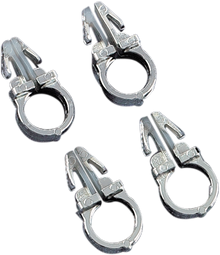 DRAG SPECIALTIES Handlebar Wiring Clips- 3/8" 31-0001-4-HC3