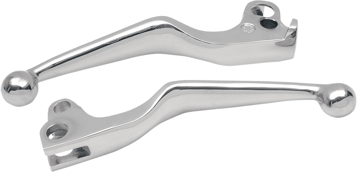 DRAG SPECIALTIES Wide Blade Lever Set - Chrome 07-0562/3-BC307