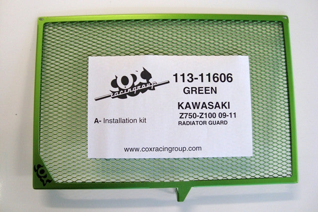 Cox Racing Radiator Guards for the Kawasaki Z750-Z1000 (09-13)