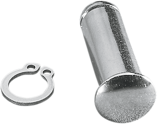 DRAG SPECIALTIES Pivot Pin/Clip - Lever - Single - Chrome 74168S