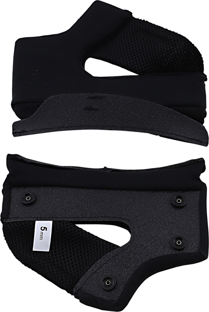 BILTWELL Gringo/Gringo S Cheek Pads - ECE - 5 mm 0023-020-0105