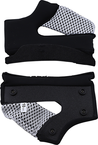 BILTWELL Gringo/Gringo S Cheek Pads - ECE - 10 mm 0023-020-0110