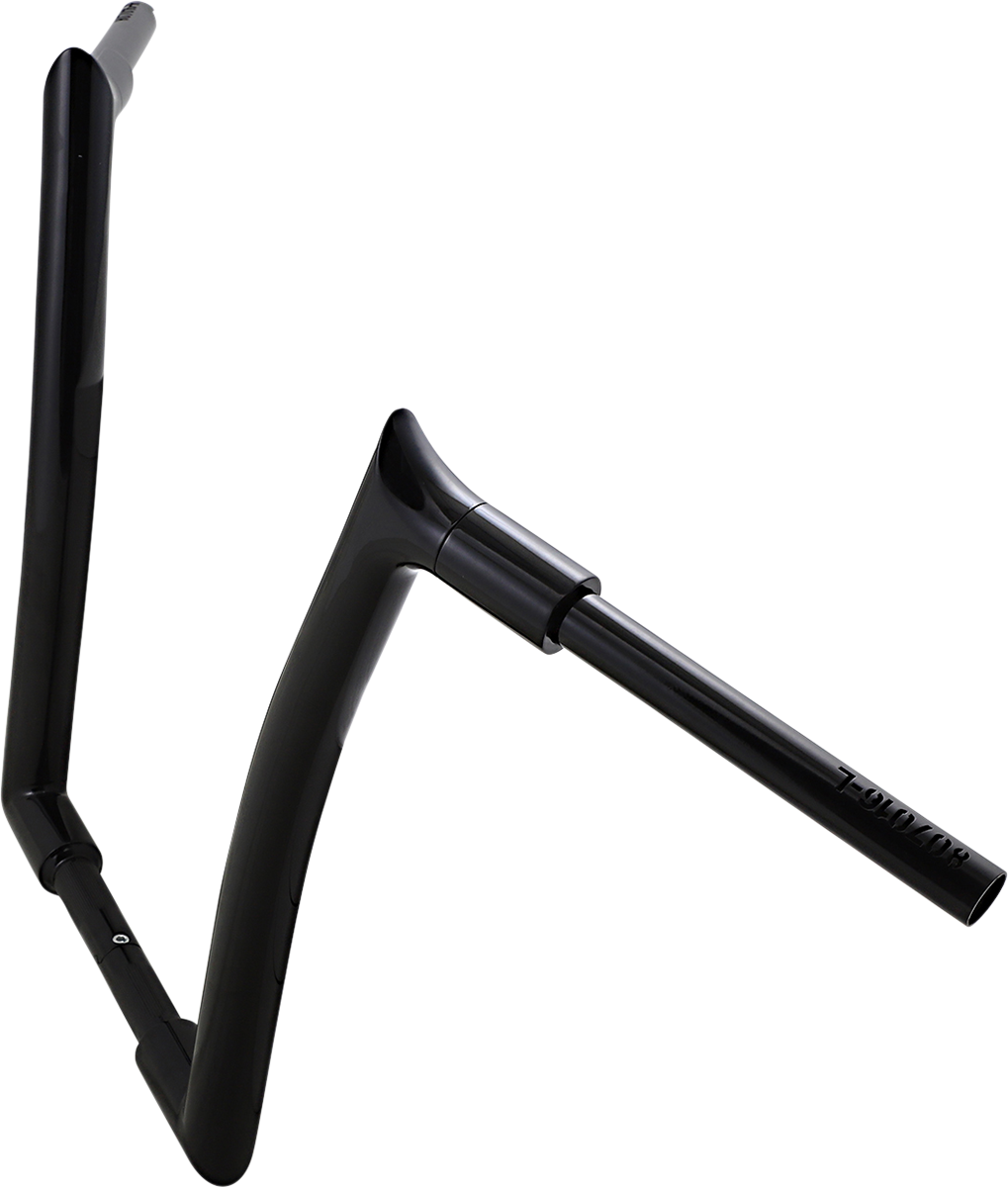 FAT BAGGERS INC. 1-1/2" EZ Install Pointed Top Handlebar - 16" - Black 807016-B