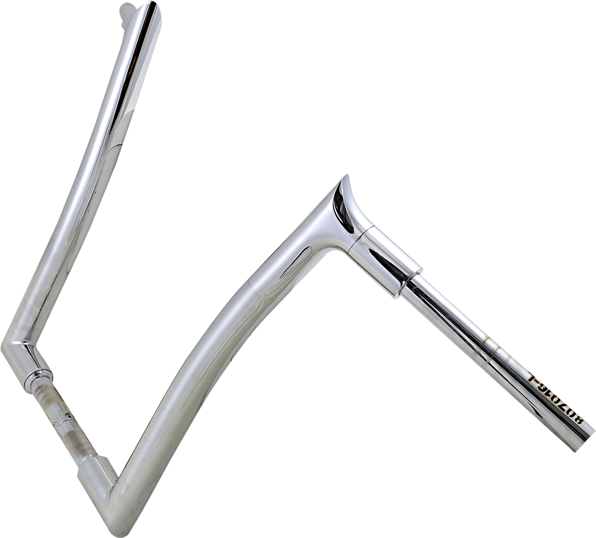 FAT BAGGERS INC. 1-1/2" EZ Install Pointed Top Handlebar - 16" - Chrome 807016
