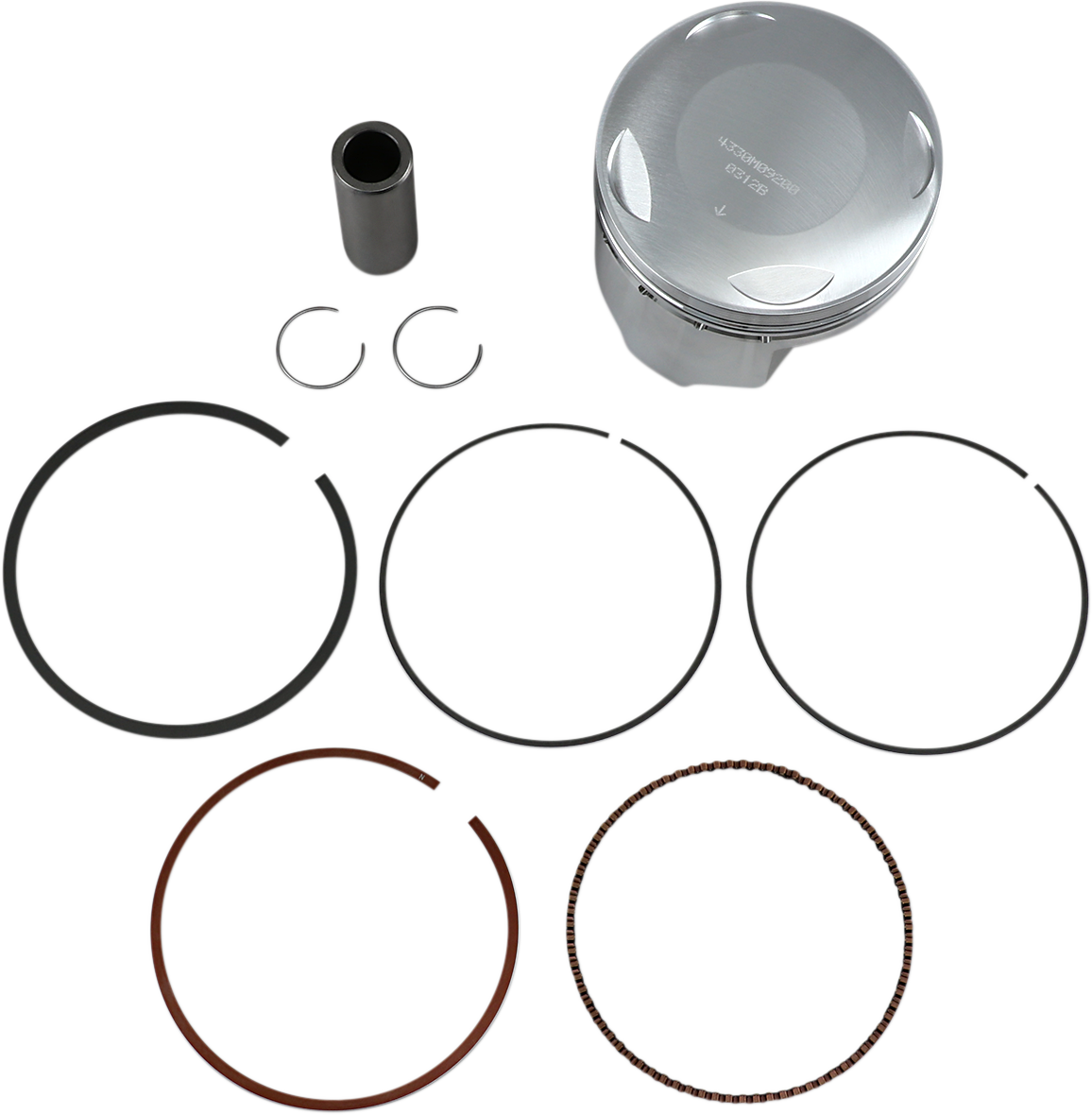 WISECO Piston Kit - 92.00 mm - Honda 4330M09200