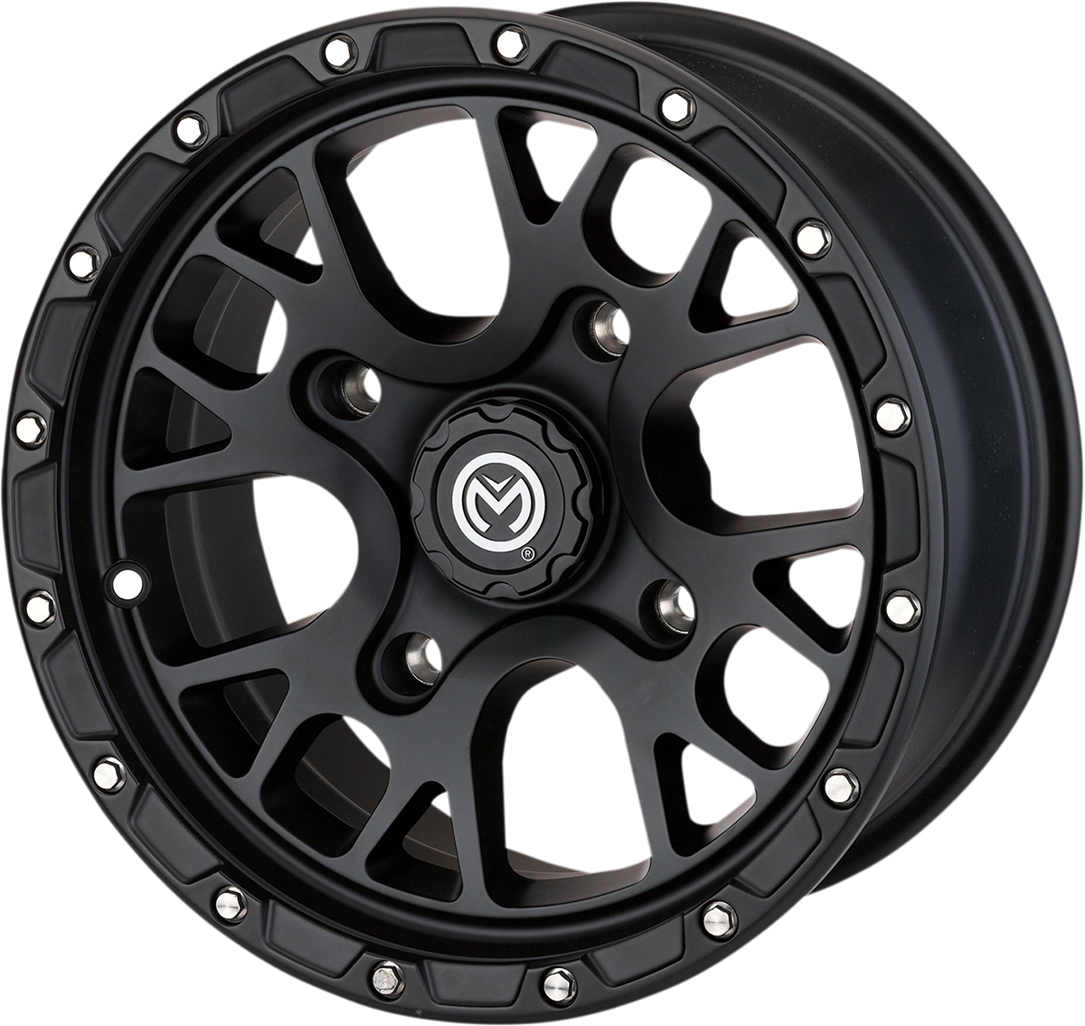 MOOSE OFFROAD Wheel - 545X - Front/Rear - Black - 14x7 - 4/110 - 5+2 545MO147110SB54