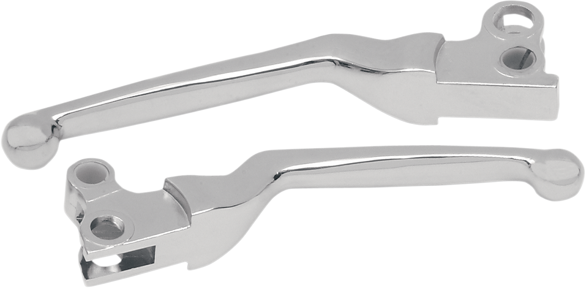 DRAG SPECIALTIES Chrome Clutch/Brake Lever Set 07-0506/7-BC307