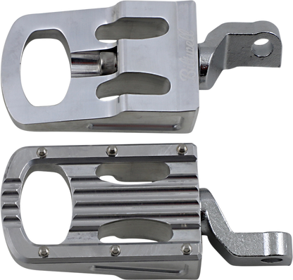 BILTWELL Punisher Foot Pegs - Step - Polished 7005-303-02