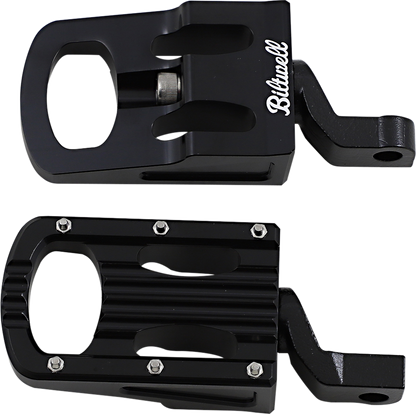 BILTWELL Punisher Foot Pegs - Step - Black 7005-203-02