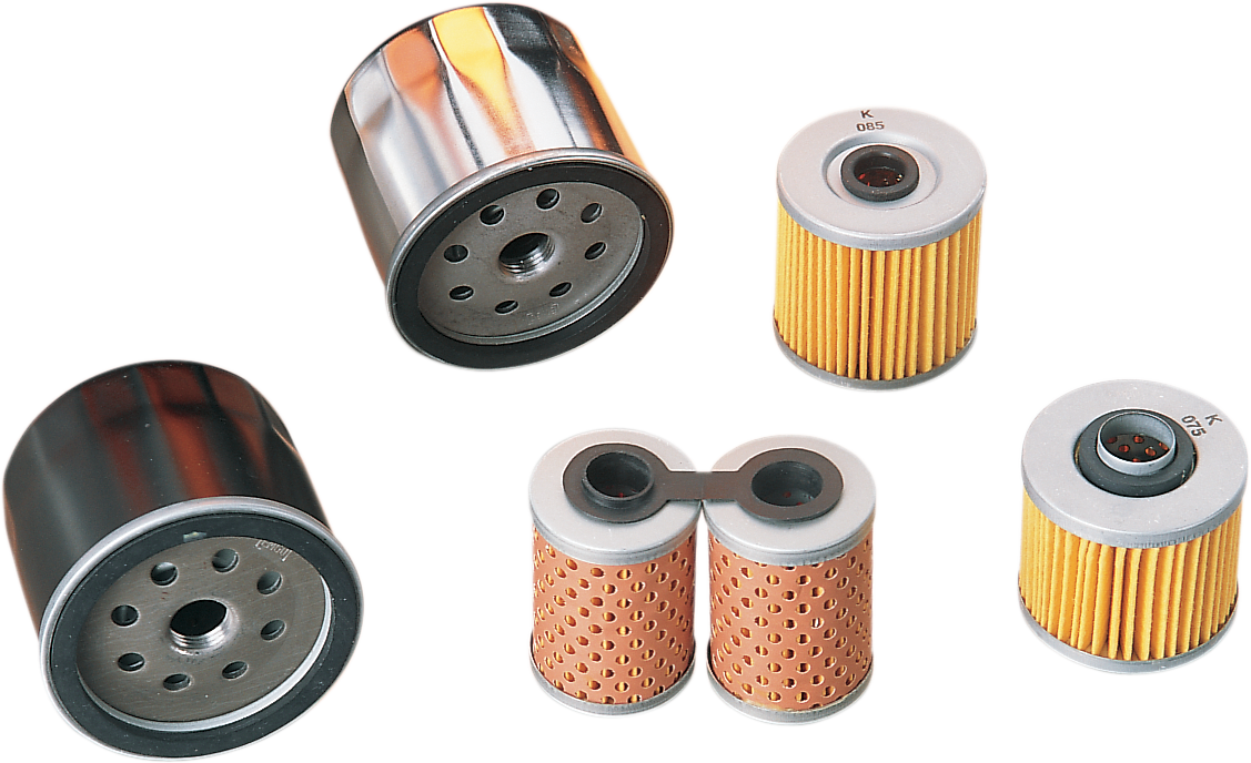 DRAG SPECIALTIES Oil Filter - Chrome - Twin Cam/M8 14-0020C-BX18