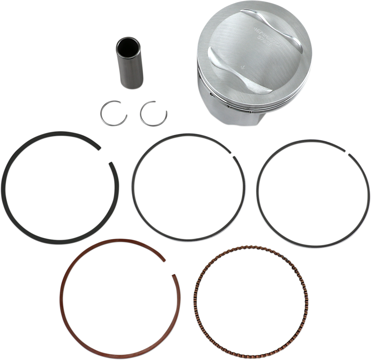 WISECO Piston Kit - 87.50 mm - Yamaha 4674M08750