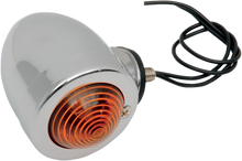 DRAG SPECIALTIES Bullet Light - Bottom-Mount - Amber Lens - Chrome 162052-BC207