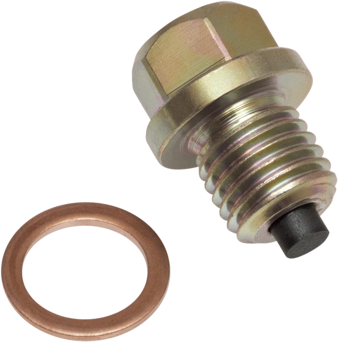 SHOW CHROME Magnetic Oil Drain Plug - Honda/Kawasaki/Victory 5-302