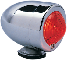 DRAG SPECIALTIES Bullet Light - Bottom-Mount - Red Lens - Chrome 162051-BC207