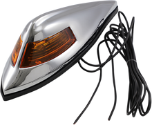 DRAG SPECIALTIES Nostalgia Front Fender Light - Amber 12-0025-BC312