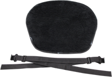SADDLEMEN Pad - Seat - Breathable Fleece - Jumbo - Black BG990F