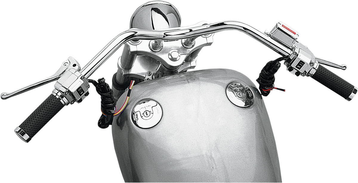 DRAG SPECIALTIES Handlebar Control Kit - w/ Switch - '72 - '81 42375-LBX2
