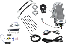 ULTRACOOL Side Mount Oil Cooler Kit - Chrome - M8 Softail SMS8-1C