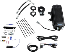 ULTRACOOL Side Mount Oil Cooler Kit - Gloss Black - M8 Softail SMS8-1G