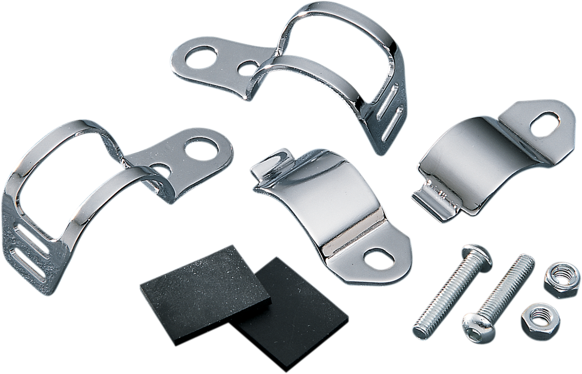 DRAG SPECIALTIES Fork-Mount Marker Lite Brackets 11368-HC3