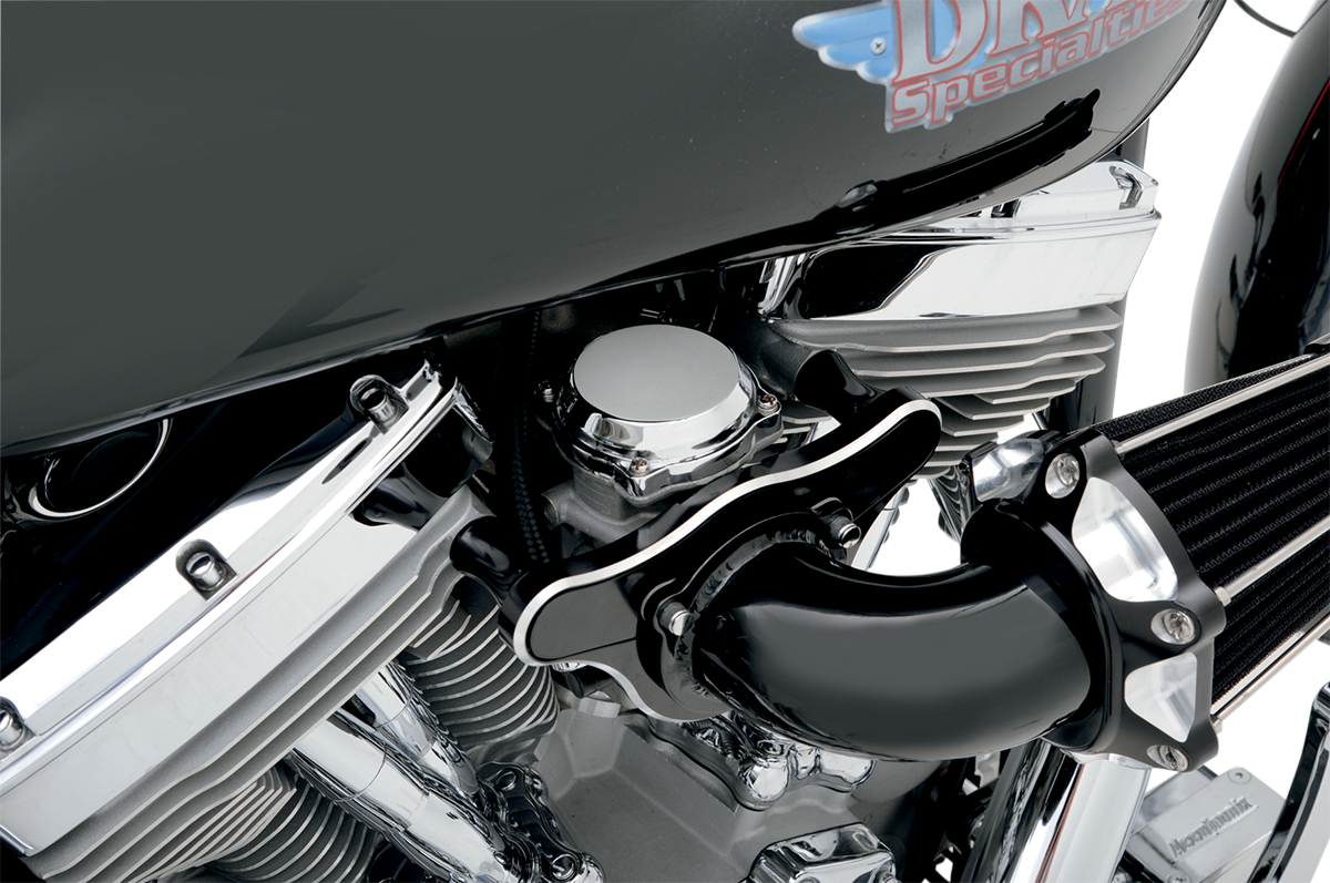 DRAG SPECIALTIES Constant Velocity Carburetor Top Cover - Smooth - Chrome 72830