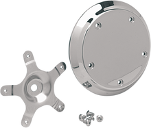 DRAG SPECIALTIES Five-Bolt Domed Air Cleaner Insert - Chrome 14-0210-SC4