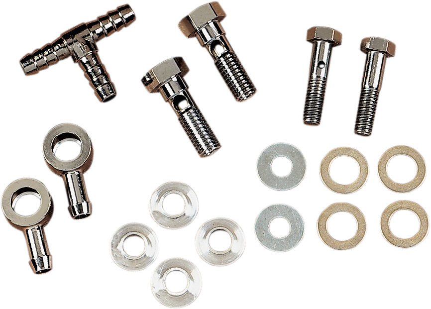 DRAG SPECIALTIES Air Cleaner Breather Kit 120090-BC105