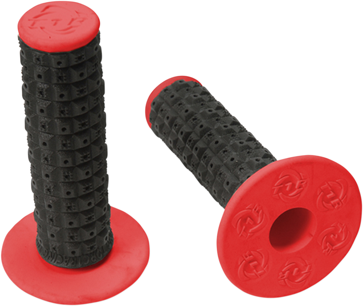 TORC1 Enduro Dual Grips - MX - Black/Red 2000-0204
