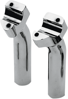 DRAG SPECIALTIES Buffalo Billet Aluminum Handlebar Risers - 5-1/2" - Chrome 290112