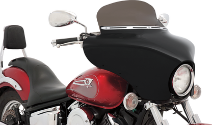 MEMPHIS SHADES Batwing Spoiler Shield - 6.5" - Smoke MEP8541
