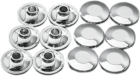 DRAG SPECIALTIES Chrome Plug for Handlebar Clamps 03-010712-BC101