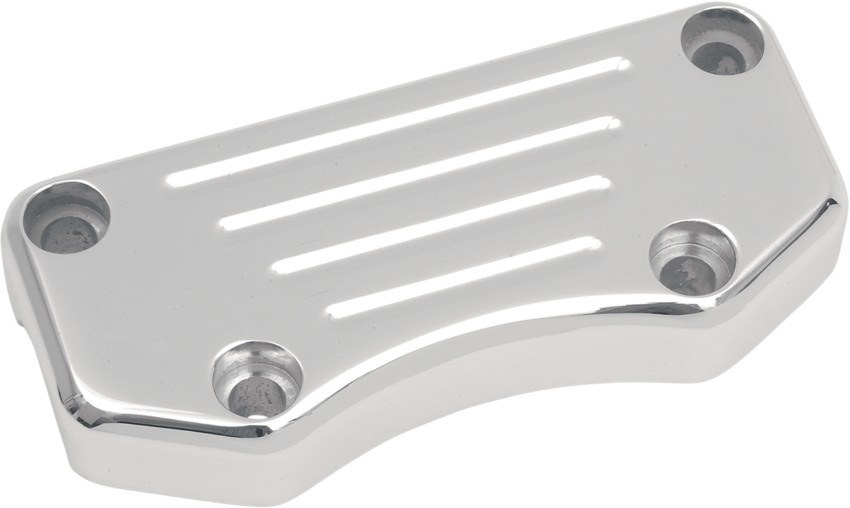 DRAG SPECIALTIES Buffalo Handlebar Clamp - Ball-Milled 290652