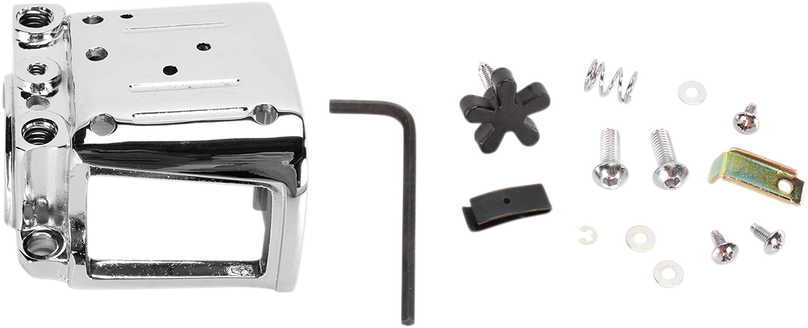 DRAG SPECIALTIES Handlebar Switch Housing Kit - Right - Lower - Chrome 07-0544B-BC114