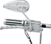 DRAG SPECIALTIES Mirror - Side View - Teardrop - Chrome - Right - Each KA-90S/R-BC335