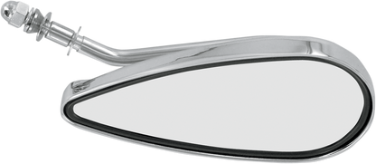 DRAG SPECIALTIES Mirror - Side View - Teardrop - Chrome - Left - Each KA-90S/L-BC335