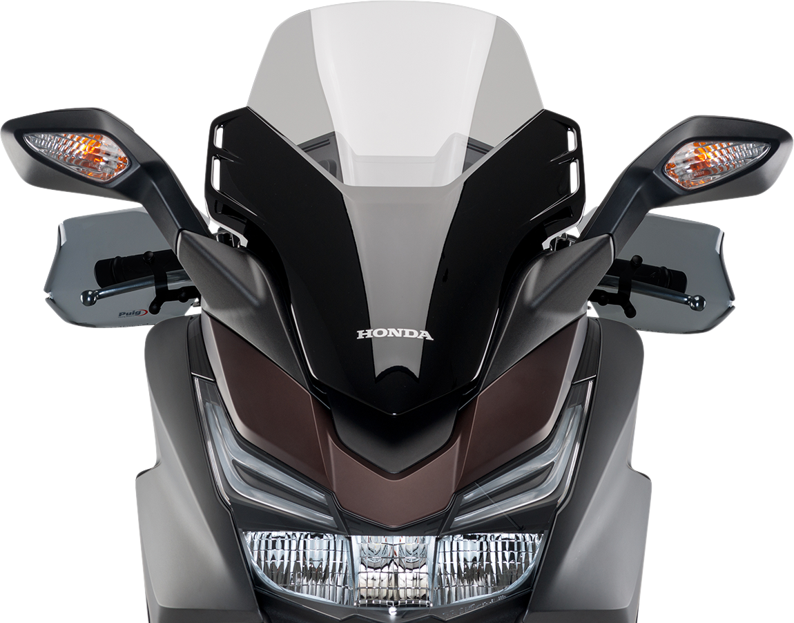PUIG HI-TECH PARTS Maxiscooter Handguards - Universal - Dark Smoke 9652F