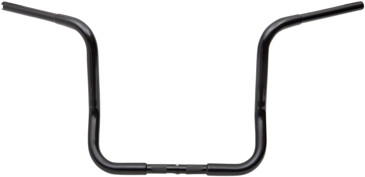 FAT BAGGERS INC. 1-1/4" EZ Install Round Top Handlebar - 14" - Black 903014-B