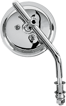 DRAG SPECIALTIES Mirror - Custom - Side View - Round - Chrome - Left/Right - 3" - Each KA-26-BC428