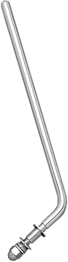 DRAG SPECIALTIES Mirror Stem - Replacement - Die-Cast Mirror - Low Rider - Chrome 302105-BC412